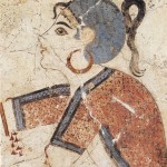 Fresque de la Xestè 3, Akrotiri, Théra, d’après Doumas 1992, 157, fig. 121.