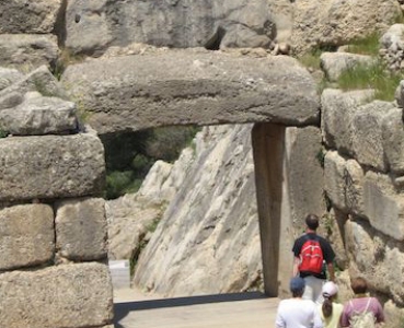 Holocene Fault Scarps at Mycenae (Greece) and Possible Cultural Ties