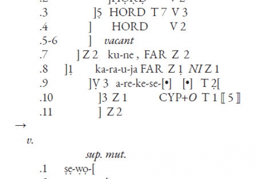 SOME FURTHER THOUGHTS ON KU-NE AND QO-WE (MY Fu 711)